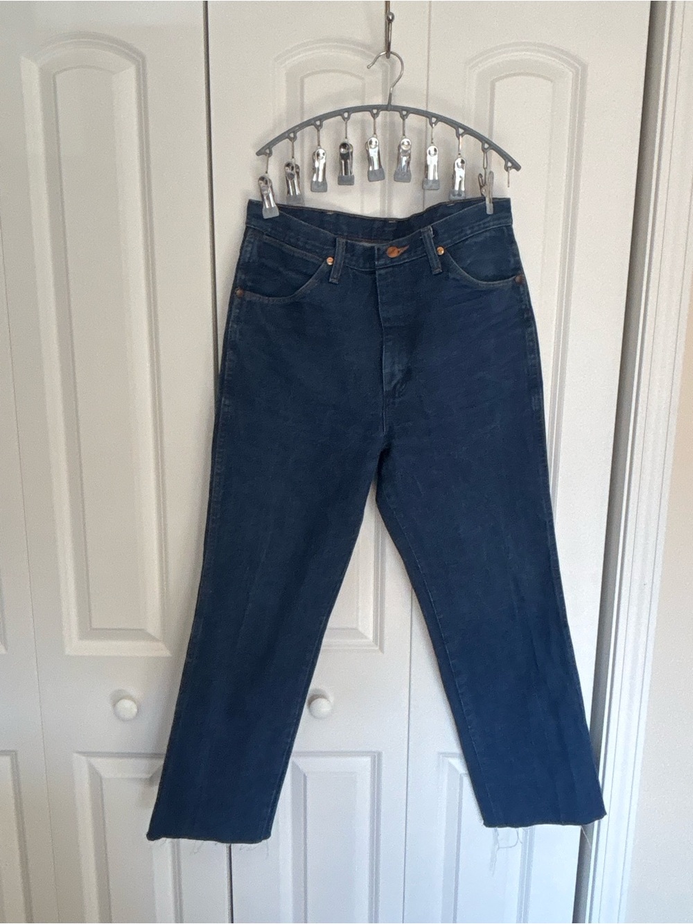 Vintage Wrangler 936DEN Slim Fit Cowboy Cut Rigid Denim Jeans